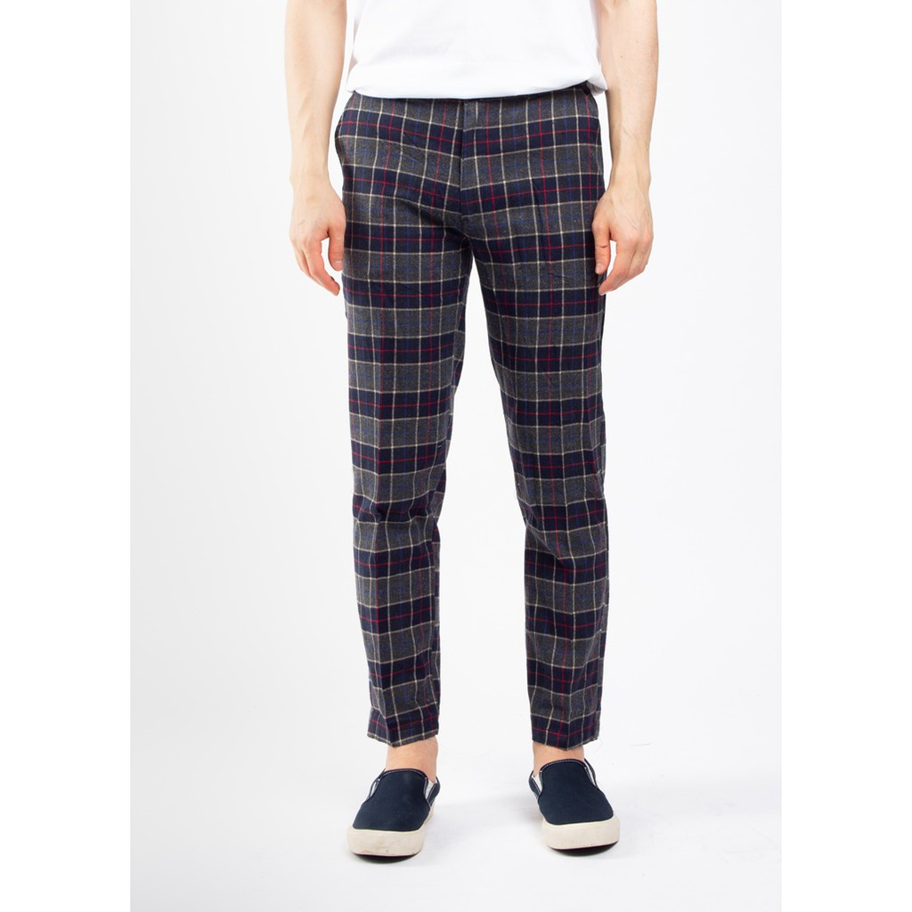 

Erigo Checked Pants Eiji Navy