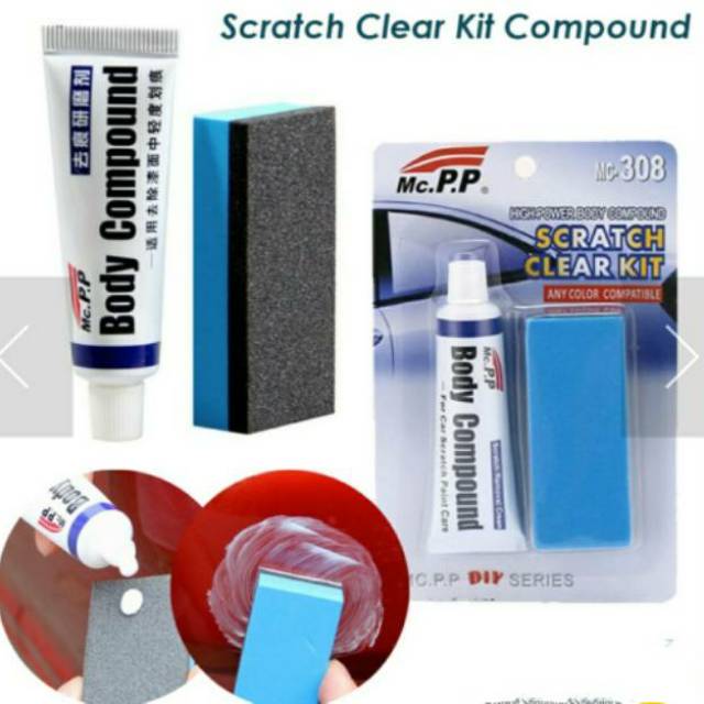 

Body compound wax paint car scratch refair