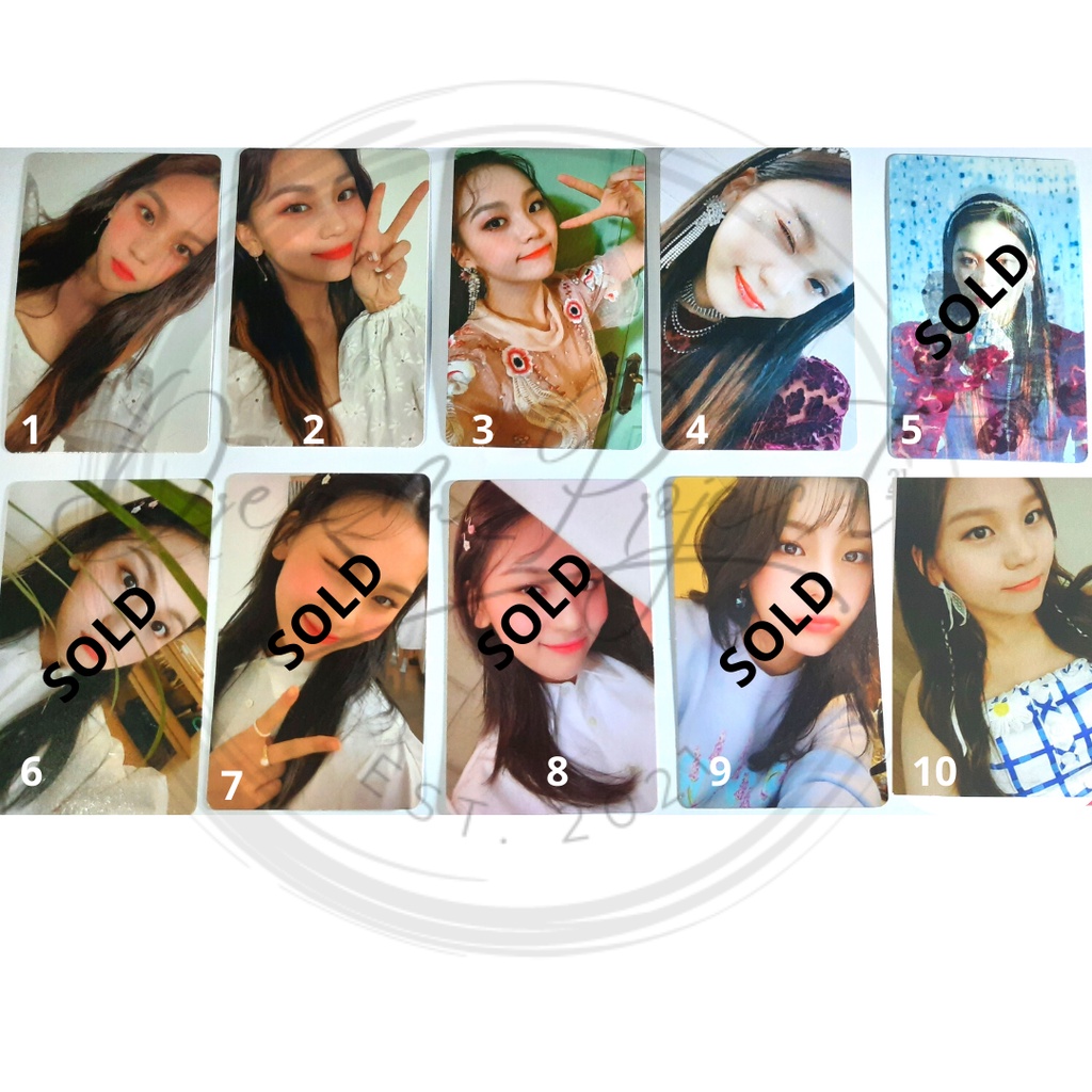 PC Photocard UMJI GFRIEND APPLE SUMMER RAIN