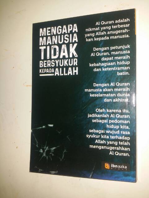 Mengapa Manusia Tidak Bersyukur Kepada Allah Kh Aceng Zakaria Shopee Indonesia