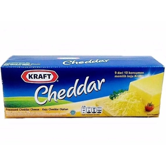 

Kraft Cheddar 2kg, keju kraft