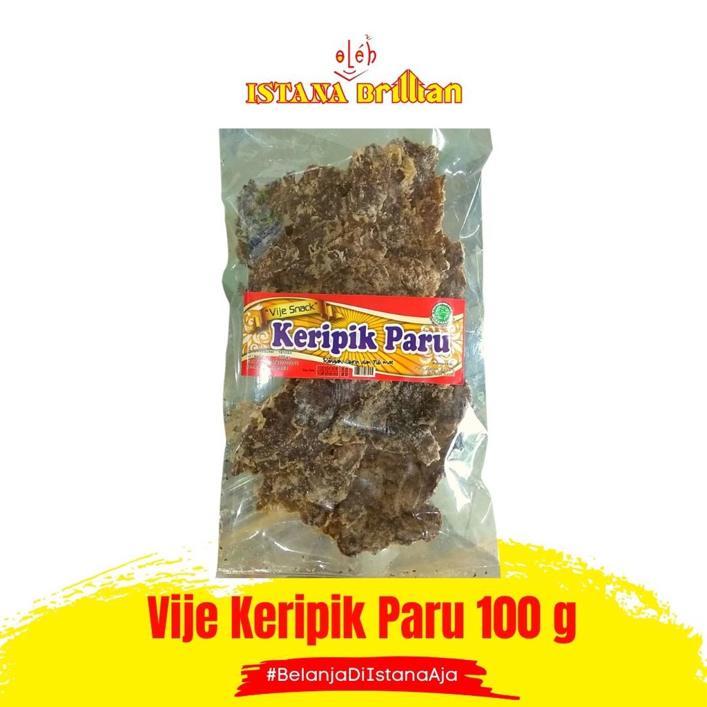 Jual Keripik Paru Murah Renyah Jajanan Camilan Tradisional Snack Sapi