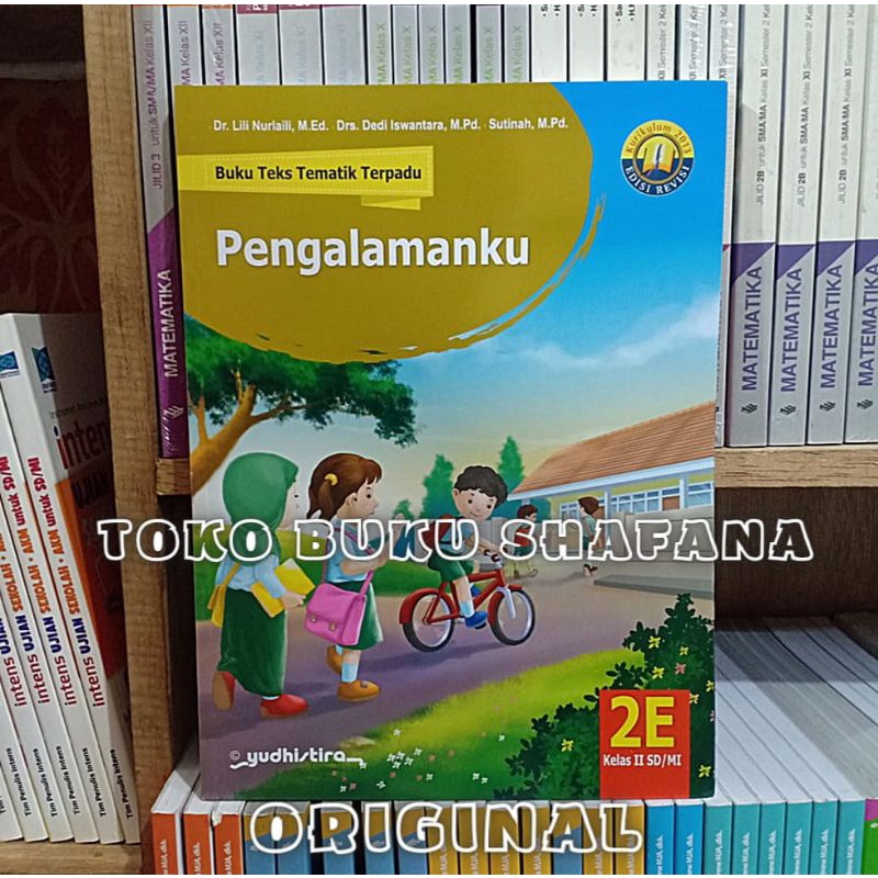 Paket 4 Buku Tematik Terpadu Yudhistira 2E 2F 2G 2H K13 Edisi Revisi Kelas 2 SD ORI