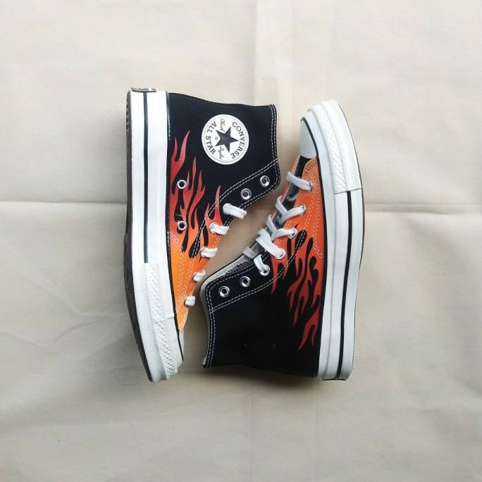 converse flame high