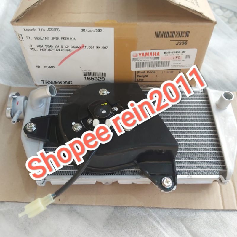 RADIATOR WR155 WR 155 ASLI ORI YAMAHA B3M E2460 00