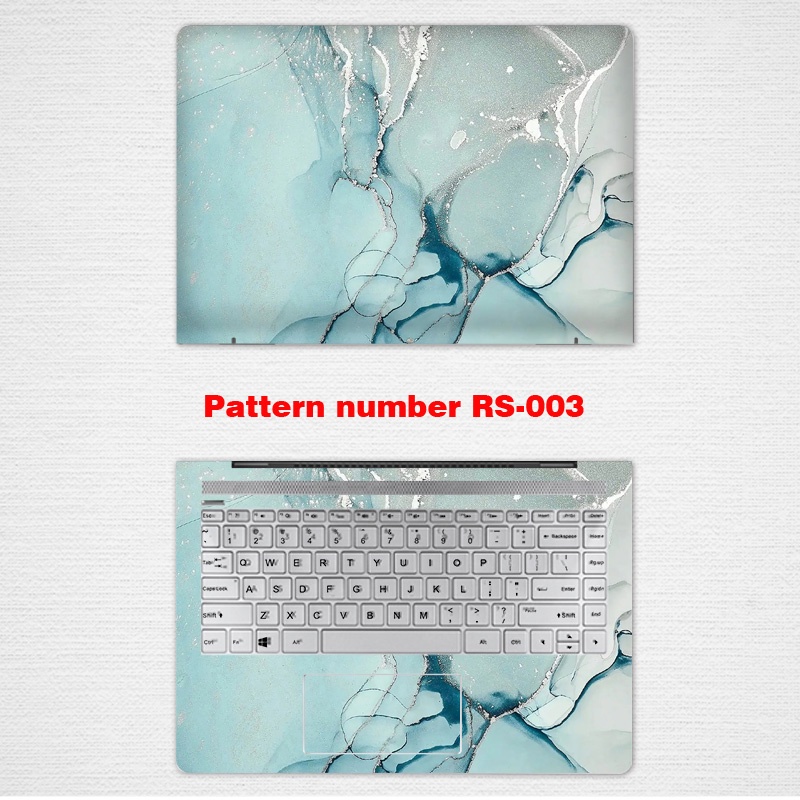 2 Pcs Stiker Pelindung Laptop UNIVERSAL Motif Marmer Bahan VINYL Ukuran 12 13 14 15.6 Inch Untuk ASUS zenbook Vivobook A441 F441 X441 A441