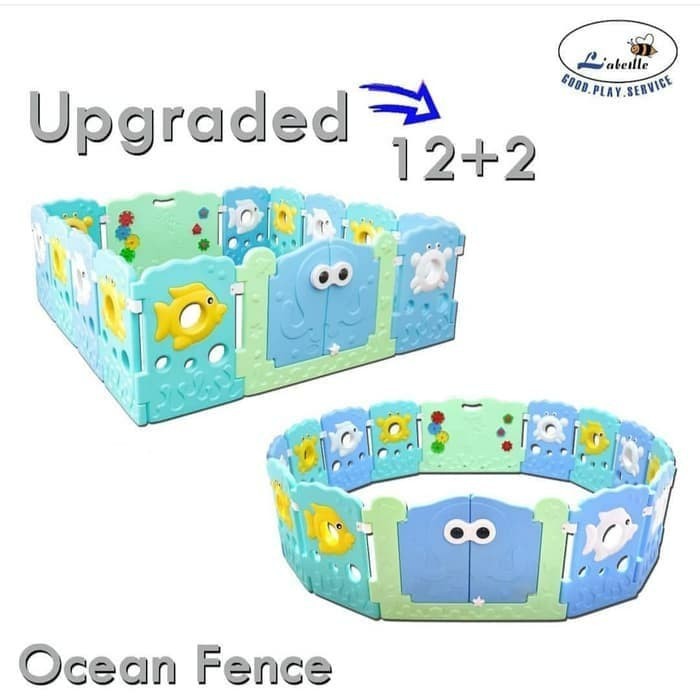 Makassar ! Pagar Bermain Anak Labeille Ocean Fence 12 + 2 KC 216