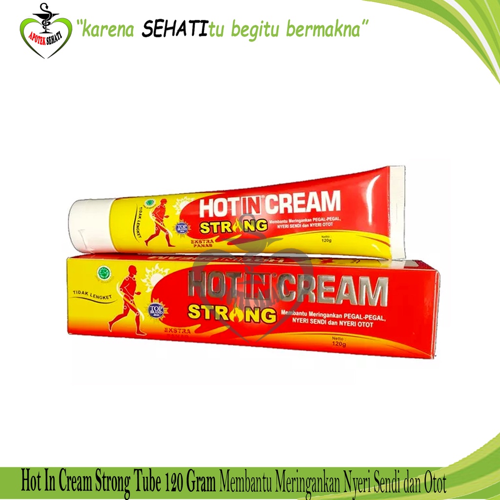 Hot In Cream Tube Krim Mengatasi Nyeri Otot dan Pegal