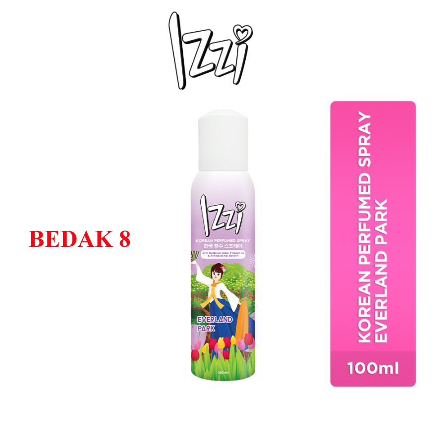 IZZI Korean Perfumed Spray 150 Ml/Gyeongbok Palace/Everland Park/Nami