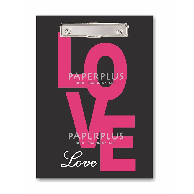

Clipboard Kecil / Papan Jalan A5 Love