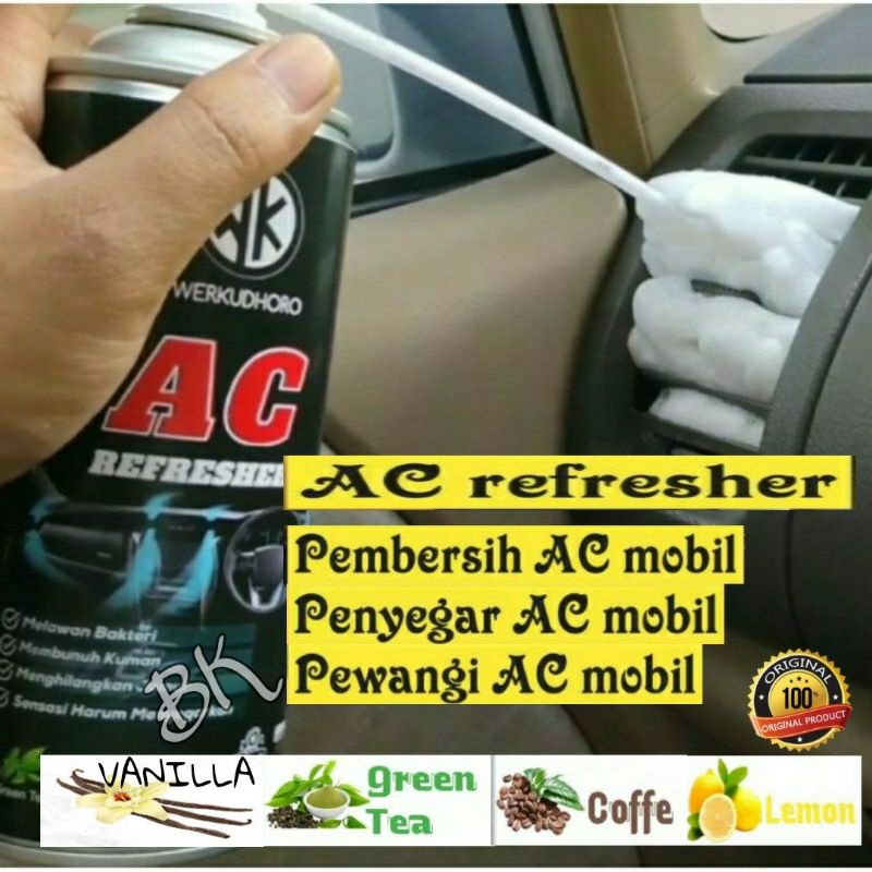 Ac refresher mobil / pembersih kerak mesin/ Pewangi mobil /Pembersih ac / engine degreaser cuci mesin tanpa air