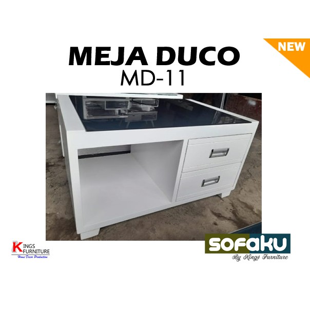 Meja Duco MD-11 / Meja Tamu Minimalis - Meja Ruang Tamu Duco Japandi