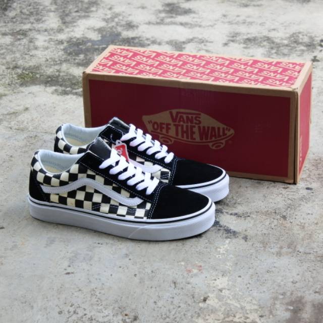 Vans Oldskool Primary Chekerboard Resmi