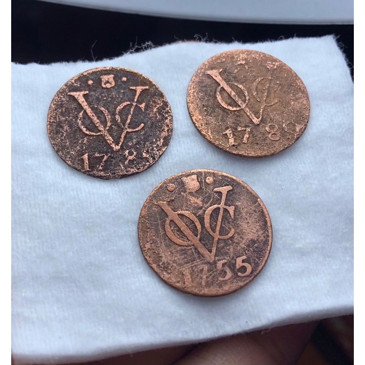 Koin Kuno VOC 3pcs Borongan