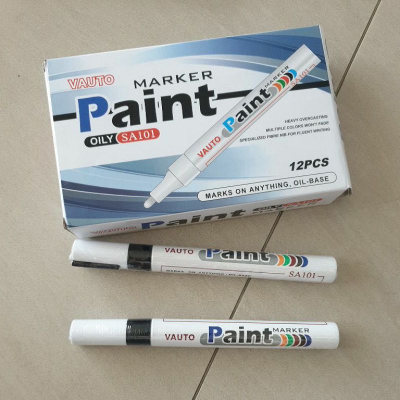 Spidol Vauto Ban Motor Mobil Sepeda ORIGINAL warna HITAM