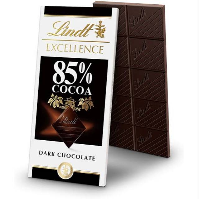 

LINDT EXCELLENCE DARK CHOCOLATE 85% - COKELAT LINDT ORIGINAL IMPORT