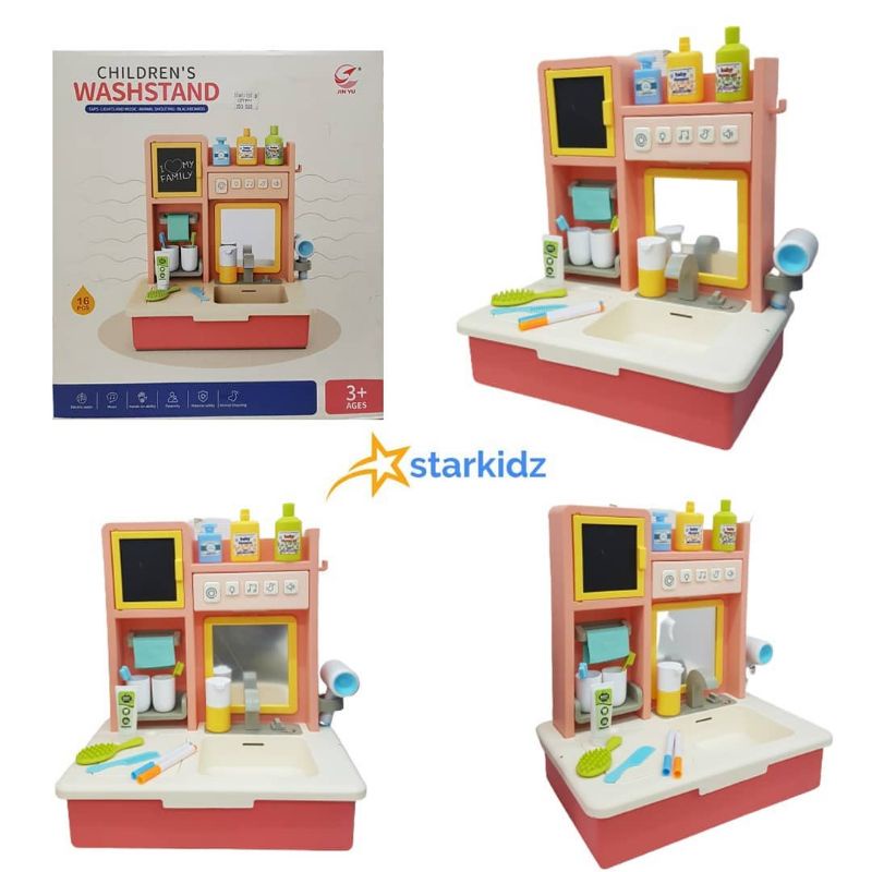 Children Washstand - Wastafel Mainan Anak - Wastafel Electric - Mainan Anak Bak Cuci Tangan