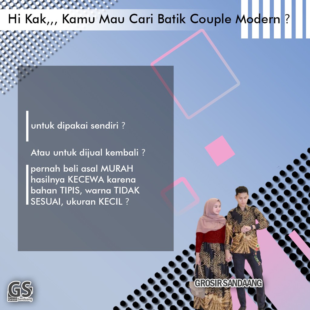 BATIK COUPLE GAMIS BROKAT KAMARATIH 2564 ADIRA KELABANG LUNA BARACK