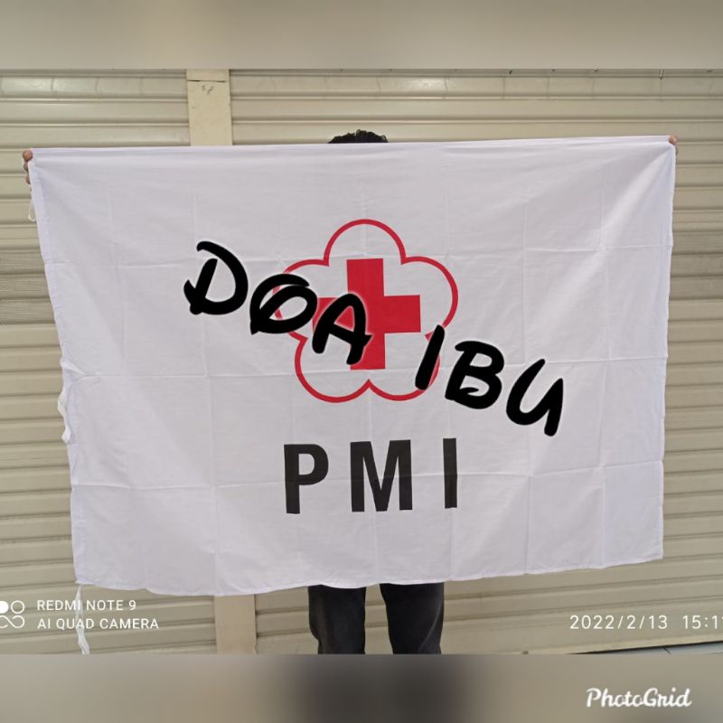 

best seller bendera logo PMI uk. 90cm x 135cm ready stock