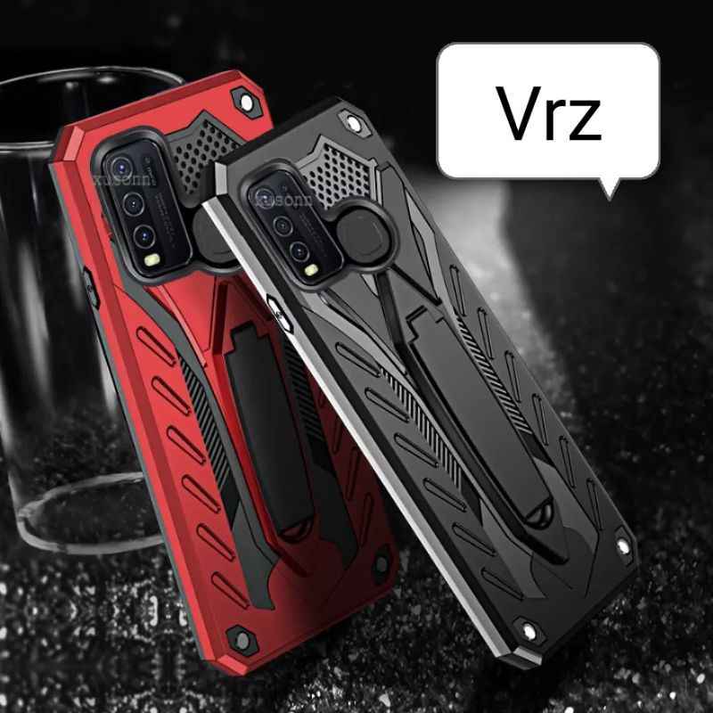 Samsung Galaxy A21 A21S / M21 M31 / M30S / M51 M52 Hard Case Phantom Robot Standing Transformer Soft