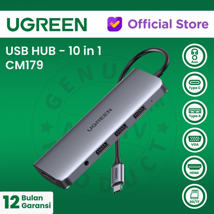 UGREEN 10-in-1 Multiadapter - CM179