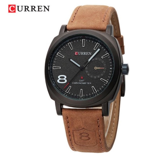 Jam Tangan Pria Terbaru Murah Keren COD Fashion Watch H4C8 CURREN 8139 Jam Tangan Pria Analog Jam Ta
