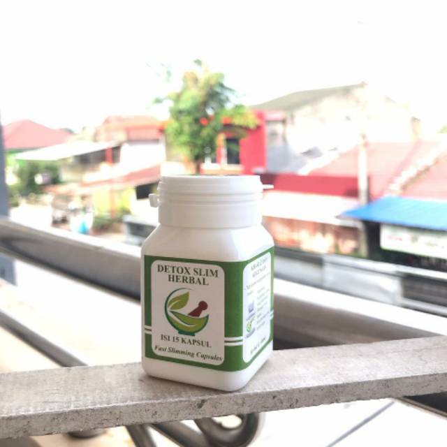 Detox Slim Herbal Isi 15 Kapsul
