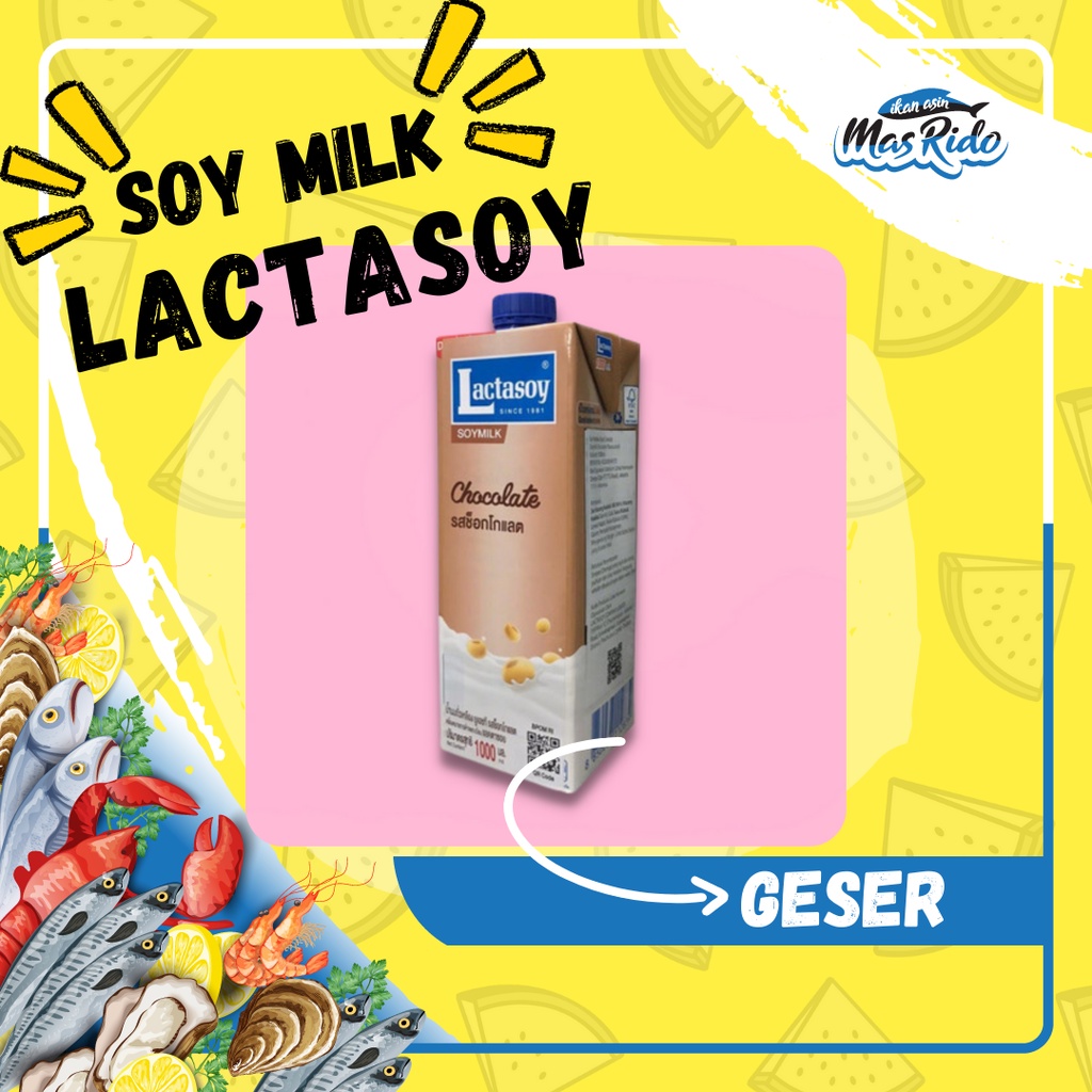

Susu Kedelai Original Lactasoy Soy MIlk Rasa Coklat Lezat Termurah