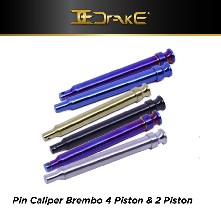 DRAKE PIN CALIPER BREMBO 4 PISTON & 2 PISTON - SILVER