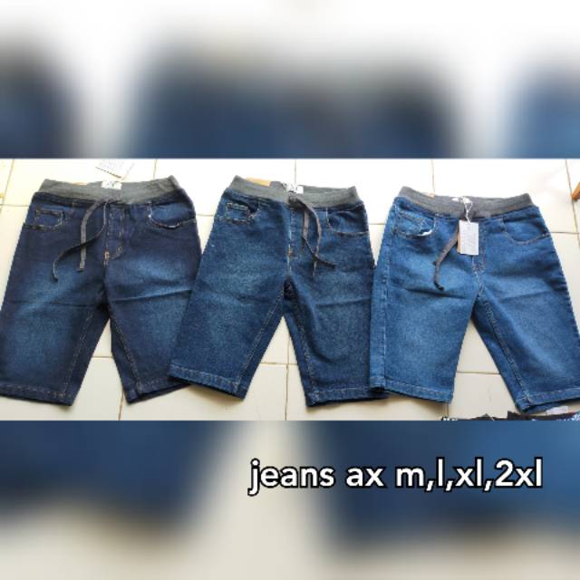 jeans ax / jeans pendek pria / jeans pria branded