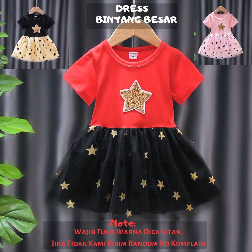 Baju Anak Perempuan  Lengan Panjang Lengan Pendek  Baju Dress Anak Perempuan Motif Dress Anak Cewek Import