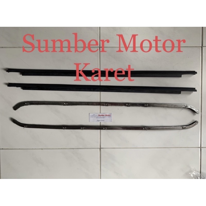 Karet Pelipit Kaca Hardtop Onepiece Luar dan Dalam (Biasa )