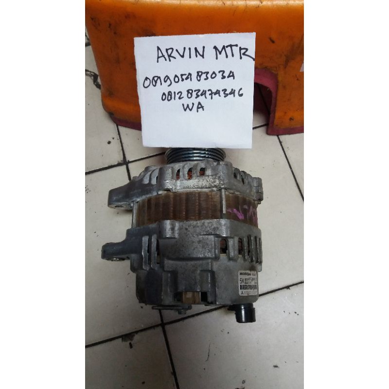 dinamo alternator Honda jazz RS Freed