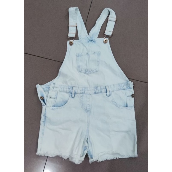 Preloved Overall Jeans Anak Perempuan Girl Baju Monyet Kodok