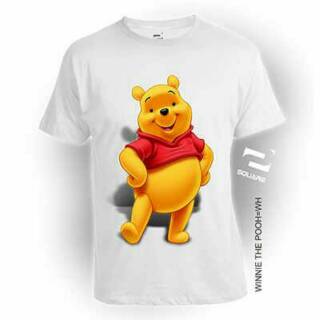  KAOS  3D  SQUARE WINNIE THE POOH DEWASA Shopee  Indonesia