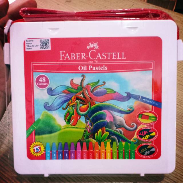 

Oil Pastel / Crayon Faber 48 Warna