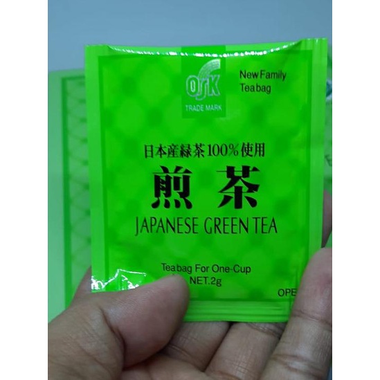 

[[BISA COD]] OSK Japanese Green Tea (50 Sachet) 100 % JAPANES GREEN TEA LEAVES GRATIS ONGKIR Kode