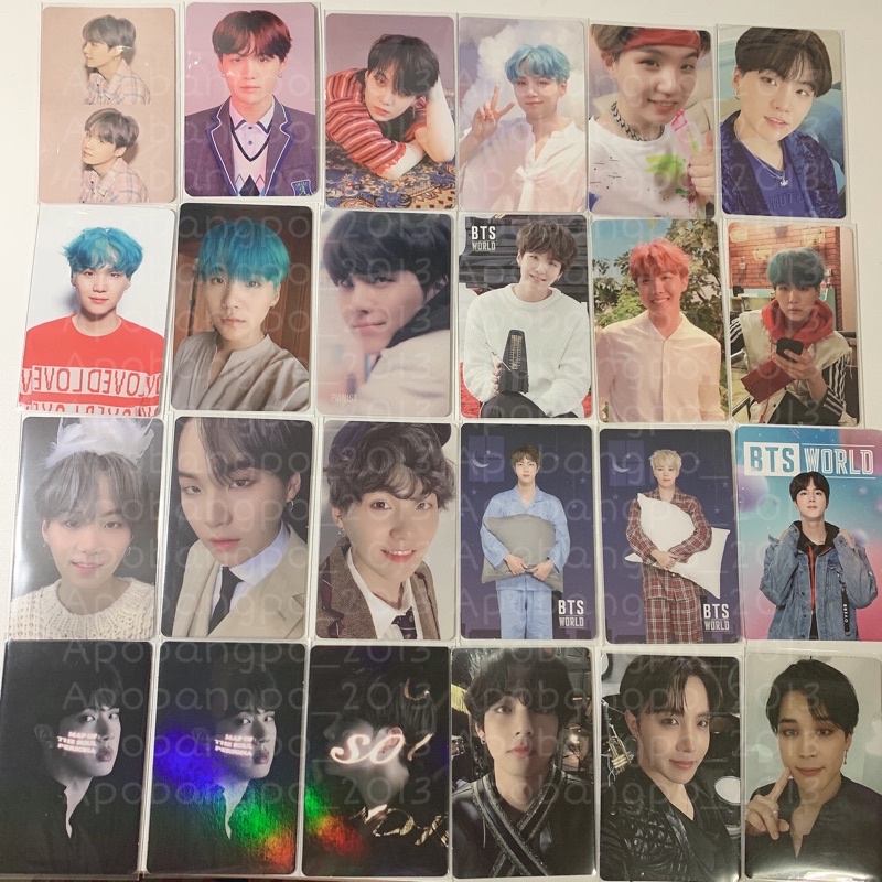 [ READY INA ] PC BTS Her Tear Answer mots 7 world mcb memories 2017 L O V E Y U R S L F Suga Yoongi