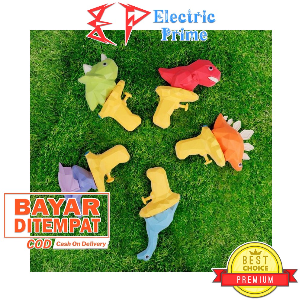 Mainan Pistol Air Anak Water Gun Spray Toys Dinosaurus Tembakan Refill Hadiah Kado Natal