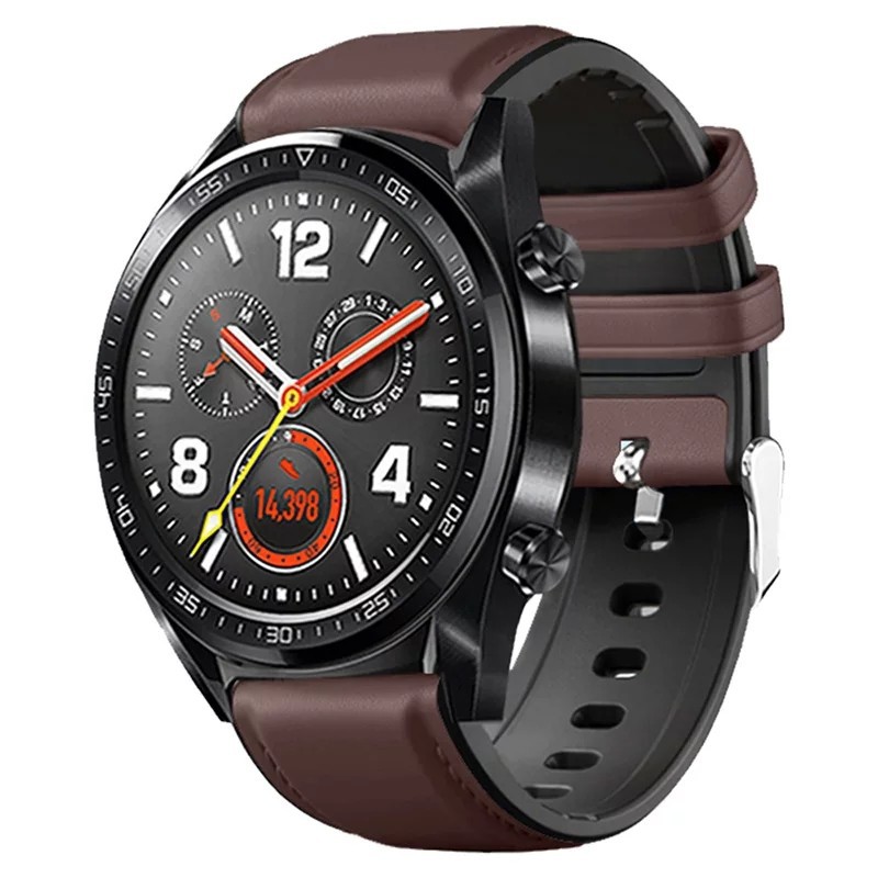 TALI JAM STRAP HUAWEI WATCH GT GT 2 42MM SMARTWATCH MODEL LEATHER RUBBER KULIT KARET