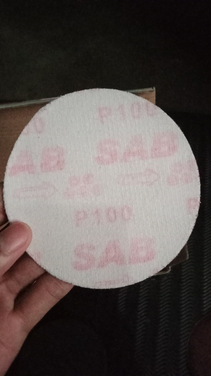 Amplas Bulat Tempel Velcro 4 #100