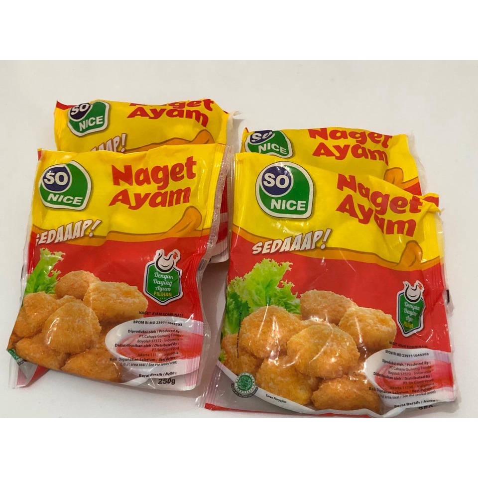 

So Nice Naget Ayam 250gr