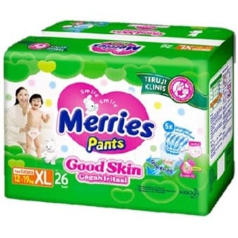 Merries Good Skin XL26 / merries / pampers / diapers