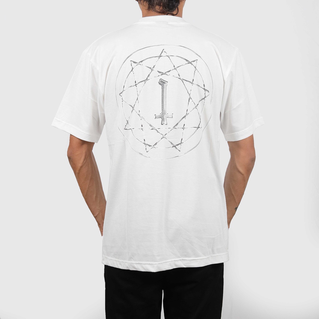 Heretic - T-shirt - Chrome White