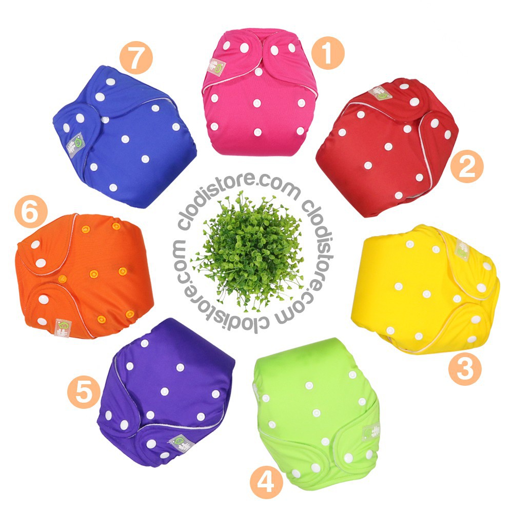 Clodi Popok Kain Bayi Little Hippo Eco Clody