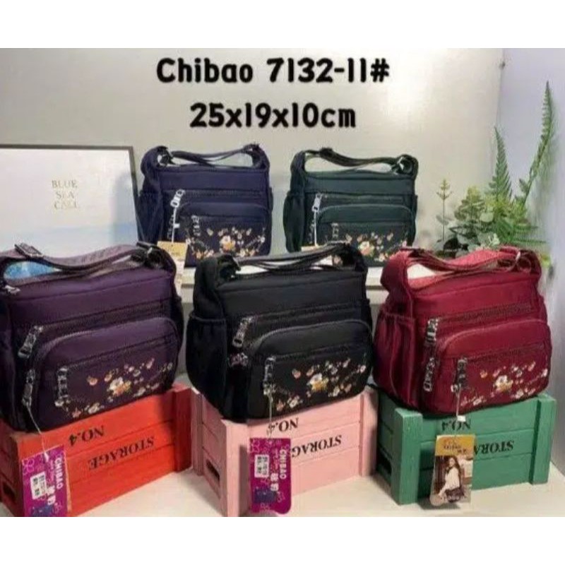 Tas Slempang ORI Chibao 7132-11(E0S5) Tas Selempang Wanita Korea Tas Selempang Wanita Kecil Tas Selempang Wanita Besar Tas Selempang Wanita Lucu Tas Selempang Wanita Aesthetic Tas Selempang Wanita Kain Q3K7 Tas Selempang Wanita Mini Tas Selempang Wanita