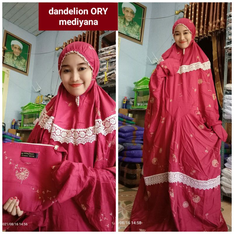 mukenah/rayon/terusan