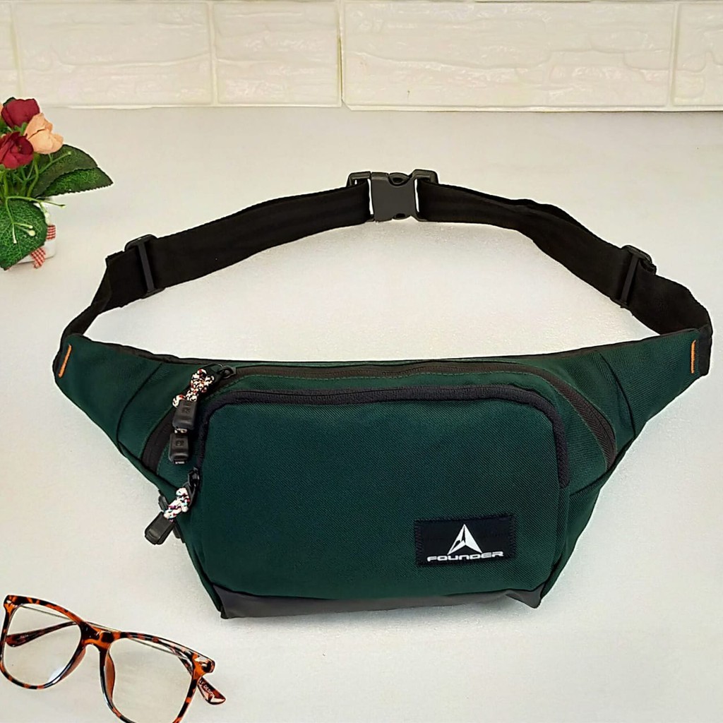 TAS PINGGANG SLEMPANG WAISTBAG parasut PRIA/WANITA AL-010