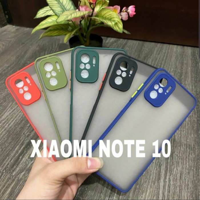 SOFT XIAOMI REDMI NOTE 10 Soft Case Dove  Transparan Slim Fuze Macaron Ultrastore11