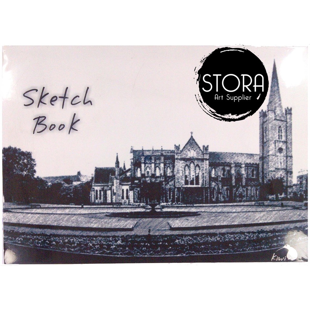 

Kiwi Sketchbook Ukuran A5 Buku Gambar Sketsa Isi 50 Lembar